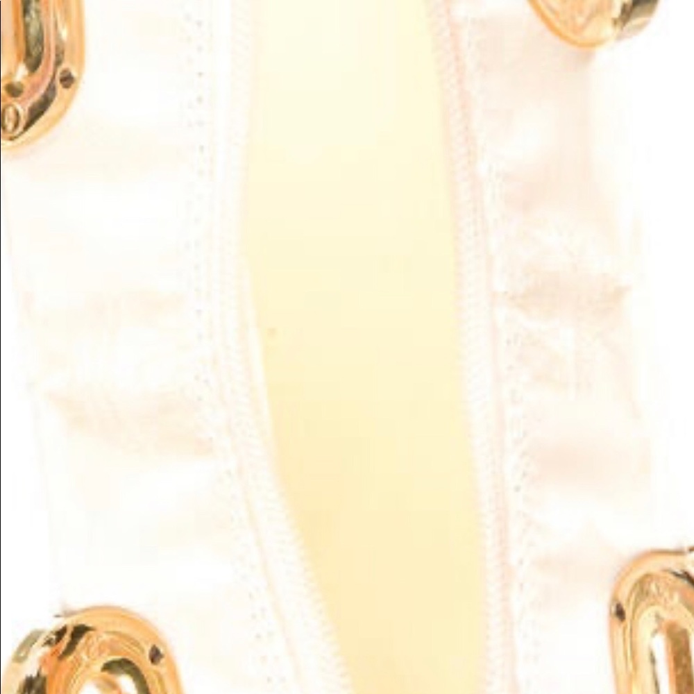 MCM Vintage Leather Trimmed Satchel - Picture 4 of 15